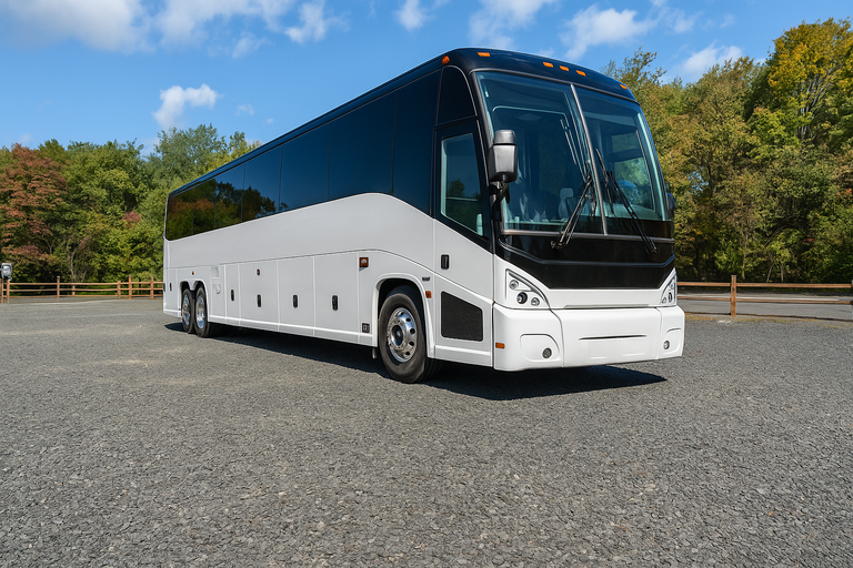 Indianapolis Coach Bus Service 56 Passenger Coach Bus